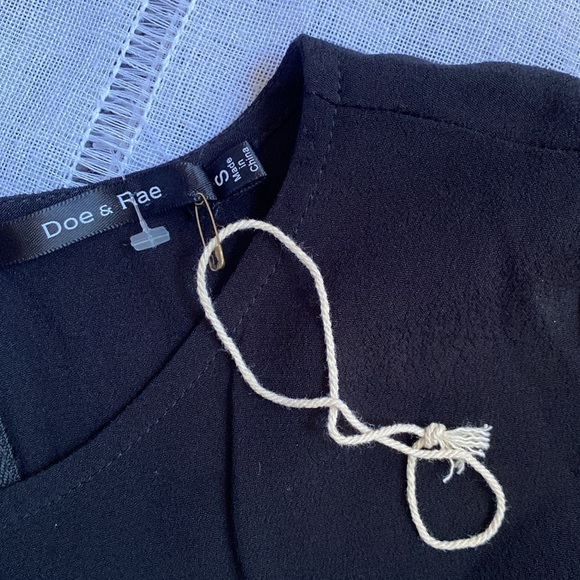 Doe and Rae NWOT striped t-shirt dress with pockets. - Picture 8 of 14